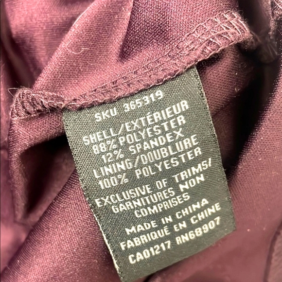 Elegant Floral Purple Dress - Picture 6 of 9